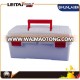 Portable plastic waterproof tool boxes